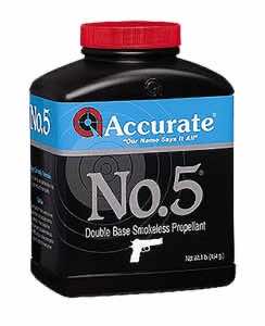 Accurate ACCURATE No. 5 Smokeless Handgun Powder 1 lb