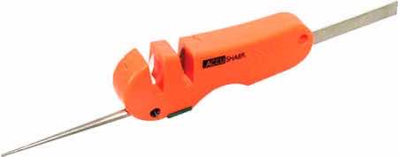 AccuSharp 028C 4-in-1 Sharpener Hand Held Coarse Tungsten Sharpener Orange