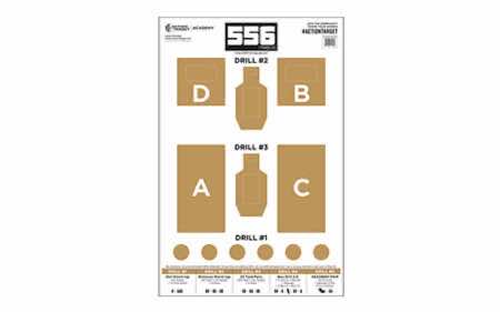 Action Target ACTION TGT 556 TRNG LAB CRM 100PK