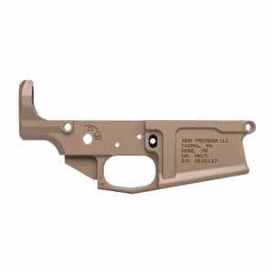 Aero Precision APAR308005C M5 Receiver Multi-Caliber Flat Dark Earth Cerakote Finish 7075-T6 Aluminum Material with Mil-Spec Dimensions for AR-10