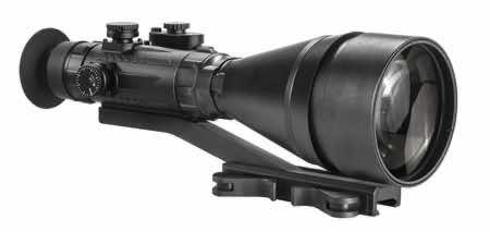 AGM Global Vision 15WP6622483011 Wolverine Pro-6 NL1 Night Vision Riflescope Matte Black 6x 100mm Gen 2+ Level 1 Illuminated Red Chevron w/Ballistic Drop Reticle (Adjustable Projected Reticle)