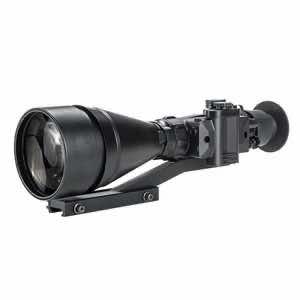 AGM Global Vision 15WP6623453111 Wolverine Pro-6 3AL1 Night Vision Riflescope Matte Black 6x100mm Gen 3 Auto Gated Level 1 Illuminated Red Chevron w/Ballistic Drop Reticle