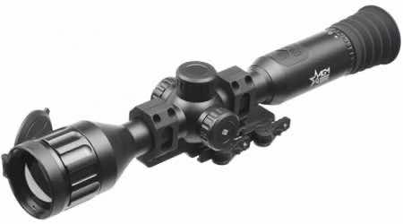 AGM Global Vision 3142455006DTL1 Adder TS50-384 Thermal Rifle Scope Black 4-32x50mm Multi Reticle, Digital 1x/2x/4x/8x Zoom 384x288, 50Hz Resolution