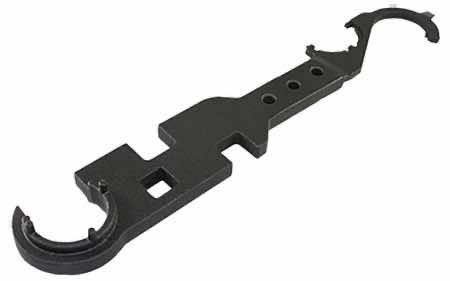 Aim Sports PJTW3 Combo Wrench Black Powder Coated Steel Metal AR Platform