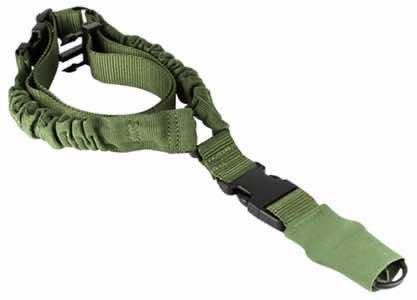 Aim Sports AOPS01G One Point Green Elastic Webbing 26