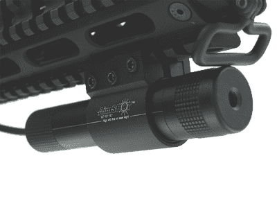 AimShot KT81067 Green Rifle Laser Kit Matte Black