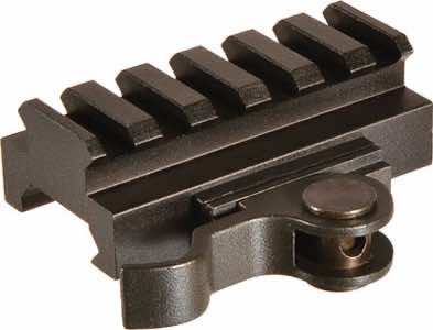 AimShot MT61172 Picatinny Quick Release Mount Black Anodized