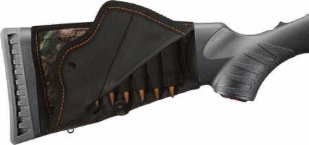 Allen 2068 Covered Cartridge Holder 8rd Capacity Mossy Oak Break-Up Country Elastic Buttstock Mount