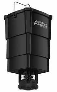 American Hunter AHNFECON Nesting Hopper w/Econ Feeder Kit Collapsible 16 Programs 1-30 Seconds Duration 5 Gallon Capacity Black