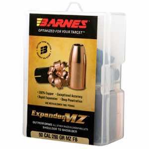 Barnes Bullets 30679 Expander MZ Muzzleloader 54 Cal Expander MZ Hollow Point 275 gr 24rd Box