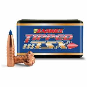 Barnes Bullets 30187 Tipped TSX 22 Cal .224 55 gr TTSX Boat Tail 50 Per Box