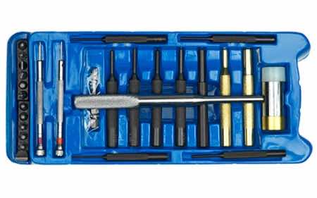 Birchwood Casey 42021 Weekender Professional Gunsmith Kit Blue 27 Pieces