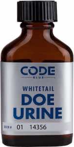 Code Blue OA1004 Blue Deer Attractant Doe Urine Scent 1oz Bottle