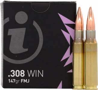 Ammo Inc IGMAN30820 Igman 308 Win 147 gr Full Metal Jacket 20 Per Box/ 50 Case
